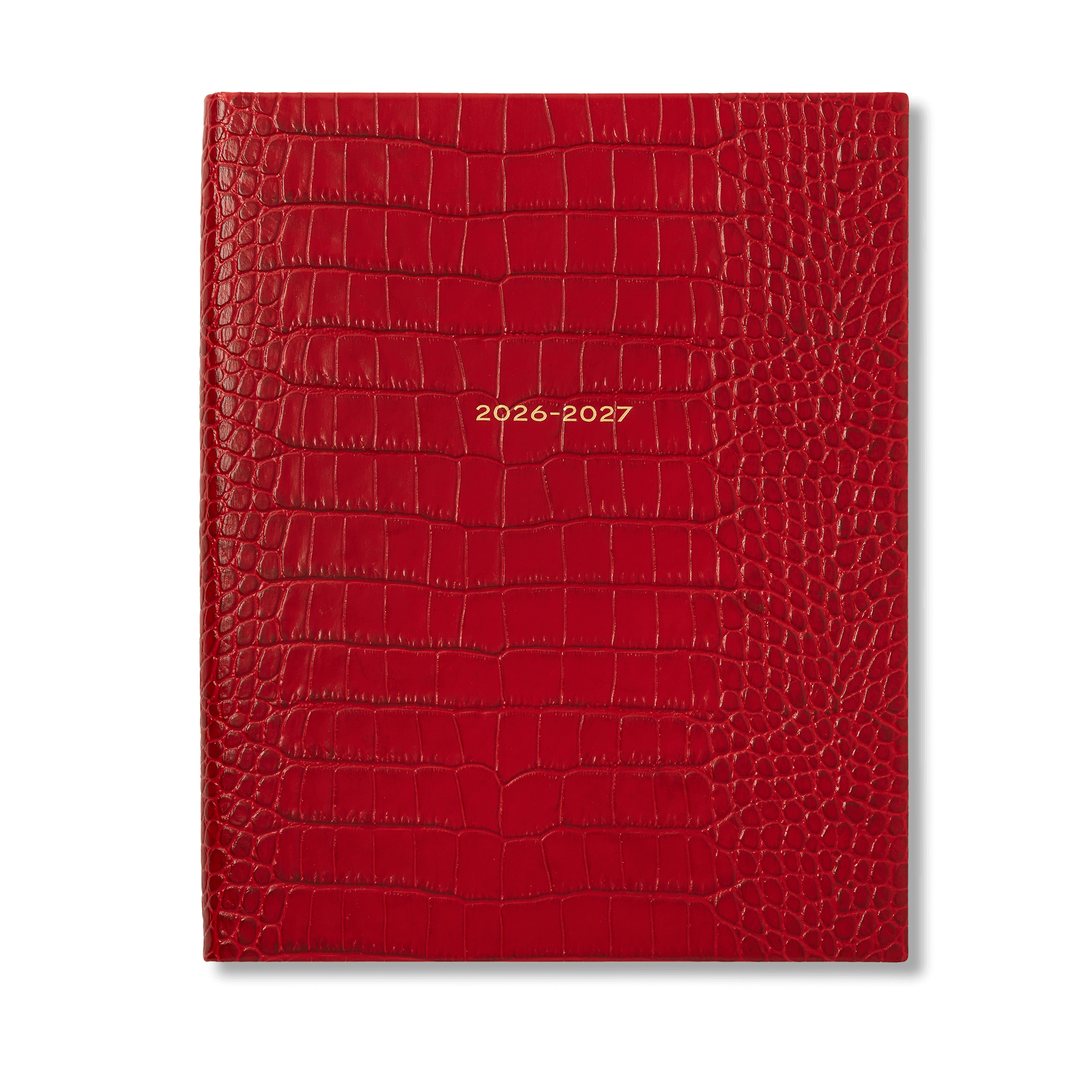 2026-2027 Portobello Weekly Vertical Diary in Mara in Red